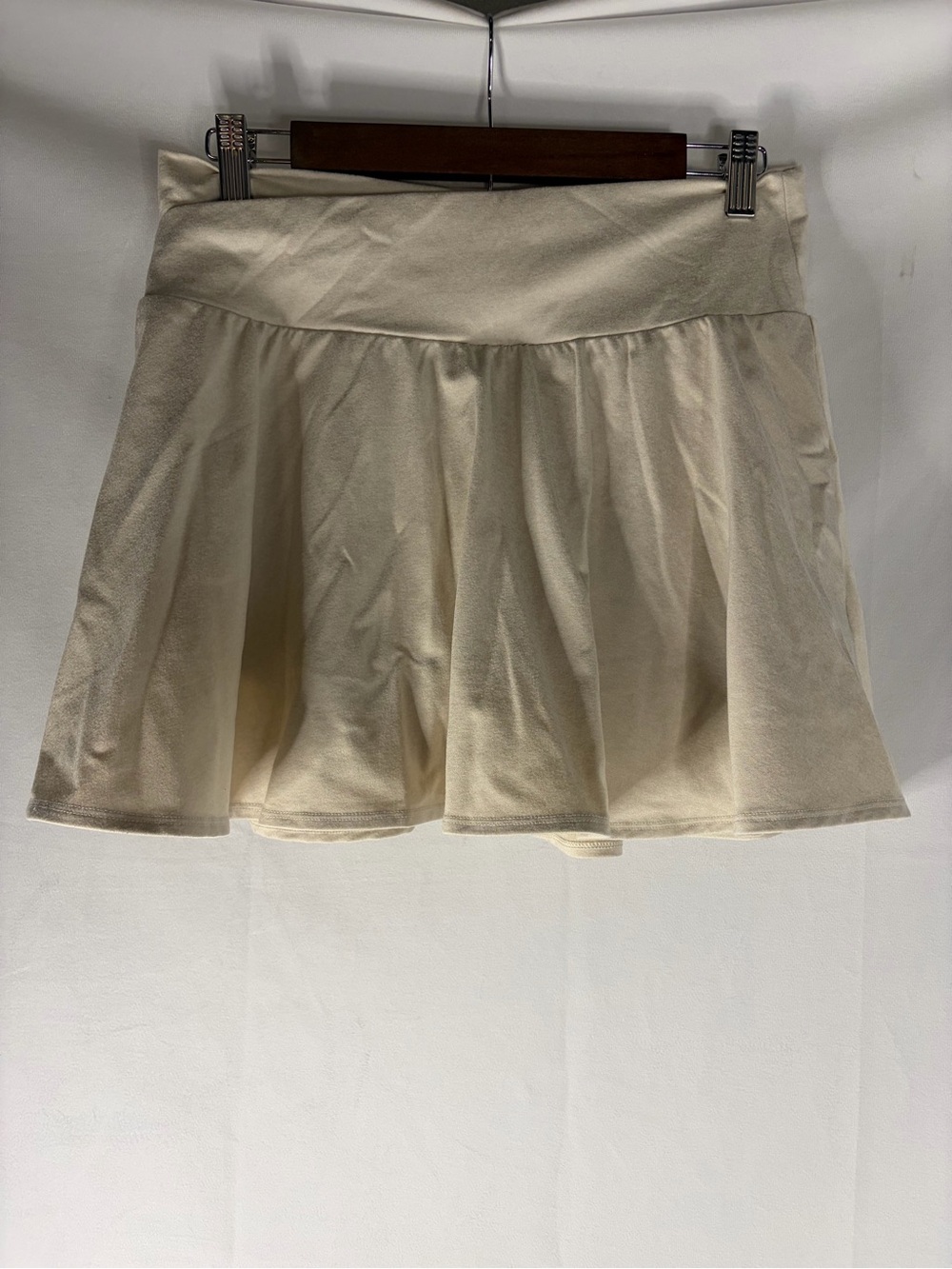 Old Navy Cream Circle Skirt - Flared Silhouette